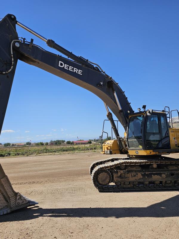 Tint on Industrial Excavator